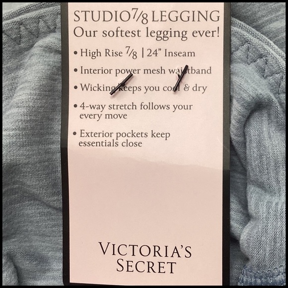 VICTORIA’S SECRET Incredible Essential Legging Blue Heather - Picture 9 of 11